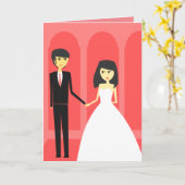FÉLICITATIONS MARIAGE CARTES DE SALUT (Fleur jaune)