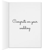 Félicitations Mariages (Intérieur (Droit))