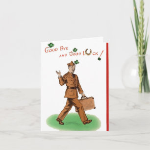 Félicitations militaires Carte d'enrôlement de l'A