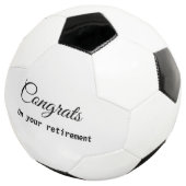 Félicitations minimales simples nom de la retraite (3/4)