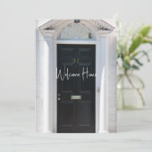 Félicitations Nouveau Accueil Carte de voeux Appar (Debout devant)