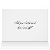 Félicitations Nouveau foyer (Intérieur Horizontal (Haut))