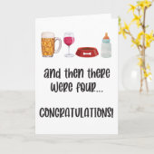 Félicitations Nouvelle carte bébé (Fleur jaune)