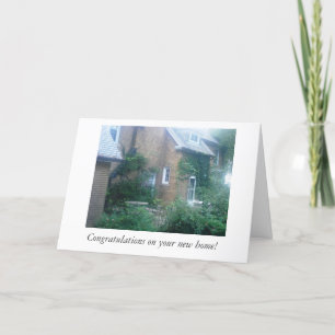 Félicitations/nouvelle carte d'accueil