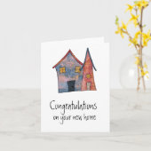 Félicitations Nouvelle carte de note (Fleur jaune)