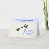 Félicitations Nouvelle maison pour la carte modifi (Devant)