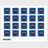 Félicitations Ours de Graduation #2 Stickers (Feuille)