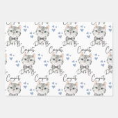 Félicitations Papa Enveloppera Des Feuilles De Pap (Devant 2)