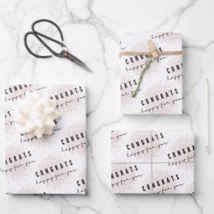 Félicitations Papier Cadeau Joyeux Pour Vous