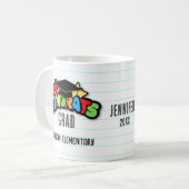 Félicitations personnalisées Grad Mug (Devant gauche)