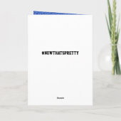 Félicitations personnalisées nouvelle carte bébé (Dos)