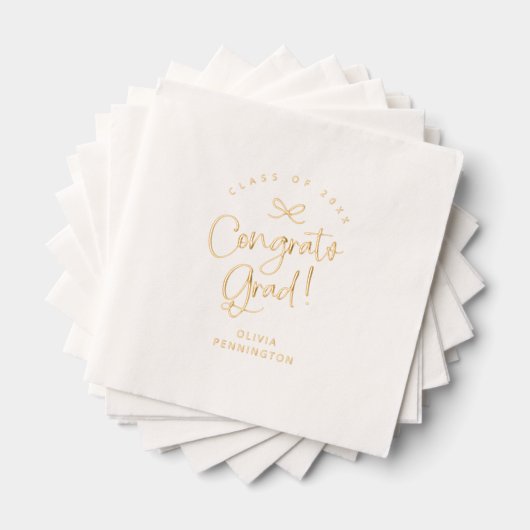 Félicitations personnalisées Script de fin d'étude (Insitu (empilé))