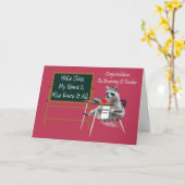 Félicitations Pour Devenir Une Carte De Voeux Pour (Fleur jaune)