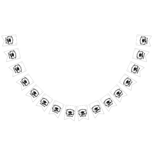 Félicitations pour la bannière de bunting de remis (Tout)