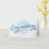 FÉLICITATIONS POUR LA CARTE "TOUTE OCCASION" (Fleur jaune)