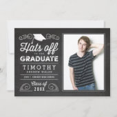 Félicitations pour le diplômé - Invitation sur tab (Devant)