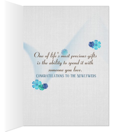 Félicitations pour le mariage de Beach Hearts (Intérieur (Droit))