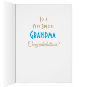 Félicitations pour le nouveau petit-fils (Intérieur (Droit))