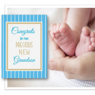 Félicitations pour le nouveau petit-fils
