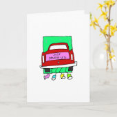 Félicitations pour les jeunes mariés Carte de mari (Fleur jaune)