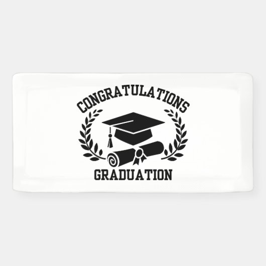 Félicitations pour l'obtention du diplôme Bannière (Horizontal)