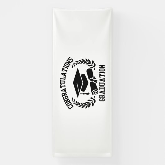 Félicitations pour l'obtention du diplôme Bannière (Verticale)