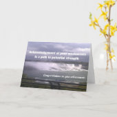 félicitations pour vos réalisations carte de voeux (Fleur jaune)