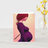 Félicitations pour votre bosse ! Carte (Fleur jaune)