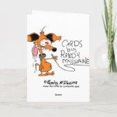 Félicitations Pour Votre Carte De Promotion (Dos)