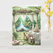 Félicitations pour votre carte de voeux Mariage (Fleur jaune)