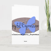 Félicitations pour votre carte de voeux Twins (Dos)