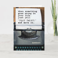 Félicitations pour votre carte Divorce "Plot Twist