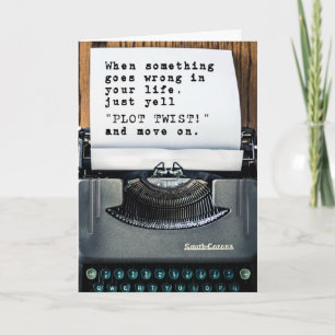 Félicitations pour votre carte Divorce "Plot Twist