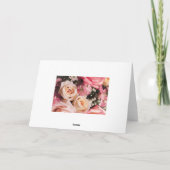 Félicitations pour votre carte Mariage (Dos)