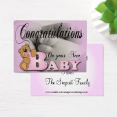 Félicitations pour votre nouveau bébé (Bureau)