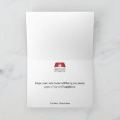 Félicitations pour votre nouvelle carte de visite (Intérieur)