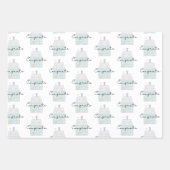 Félicitations Pour Votre Nouvelle Feuille De Papie (Devant 3)