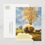 Félicitations pour votre nouvelle maison - Carte p (Devant / Derrière)