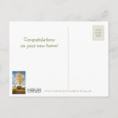 Félicitations pour votre nouvelle maison - Carte p (Dos)