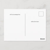 Félicitations pour votre nouvelle maison carte pos (Dos)