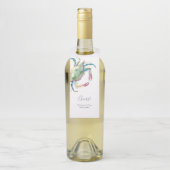 Félicitations pour votre nouvelle maison Étiquette (Sur bouteille)