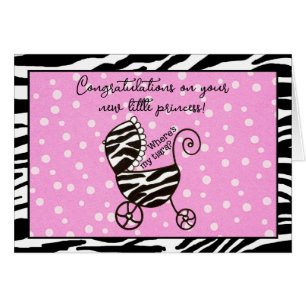 Félicitations pour votre nouvelle petite princesse