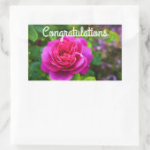 Félicitations Princesse Anne Rose #1 Stickers (Sac)