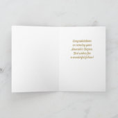 Félicitations ! Regarde ! Carte de diplôme de l'as (Intérieur)