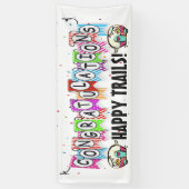 FÉLICITATIONS Retraite - Bannière Mariage (Vertical)