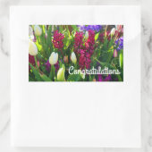 Félicitations Stickers #5 Fleurs de Printemps (Sac)