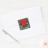 Félicitations Stickers Bouquet Crimson #1 (Enveloppe)