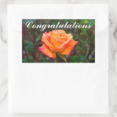 Félicitations Stickers Rose des Caraïbes #2 (Sac)