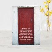 Félicitations sur votre nouvelle carte à la maison (Fleur jaune)