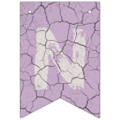 Félicitations violet craqué Drapeaux du Bunple Par (Troisième drapeau)